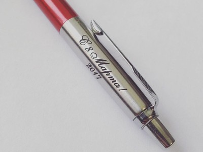 Ручка с гравировкой на заказ