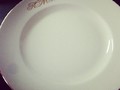 Гравировка на фарфоровой тарелке